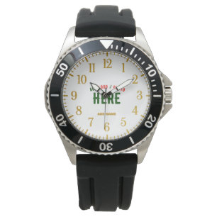 STIJLVOL MODERN  ZWART GEVERIFIEERD BRANDED HORLOGE