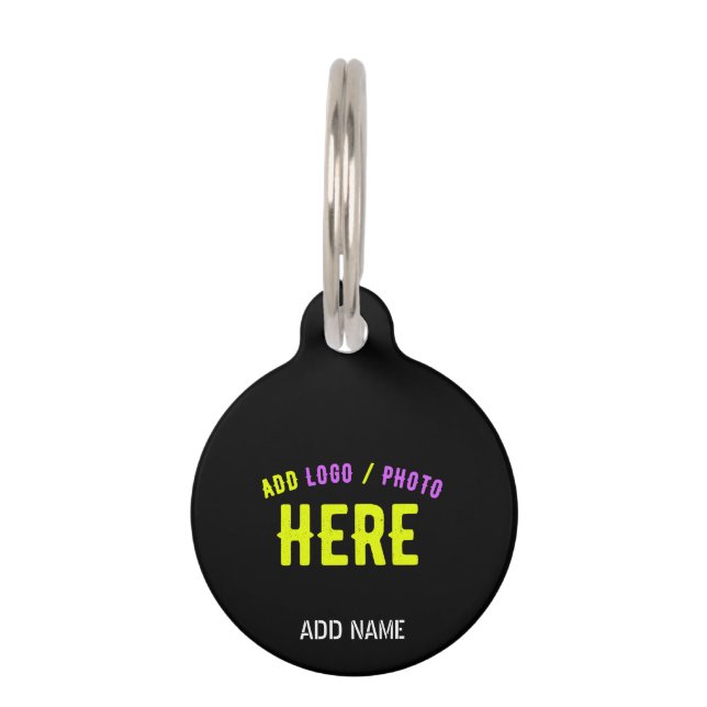 STIJLVOL MODERN  ZWART GEVERIFIEERD BRANDED HUISDIERPENNING (Voorkant)