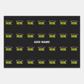 STIJLVOL MODERN  ZWART GEVERIFIEERD BRANDED INPAKPAPIER VEL (Voorkant 3)