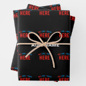 STIJLVOL MODERN  ZWART GEVERIFIEERD BRANDED INPAKPAPIER VEL (In situ)