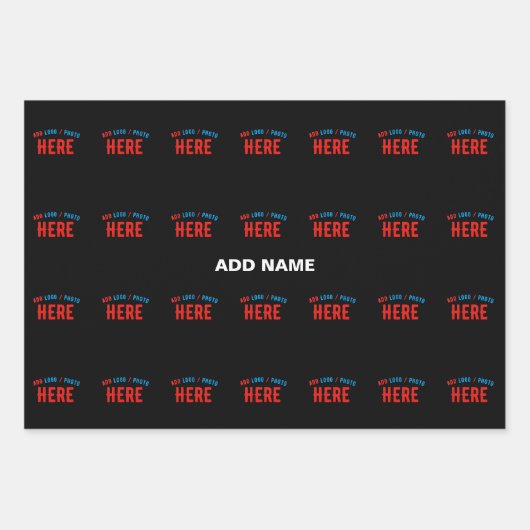 STIJLVOL MODERN  ZWART GEVERIFIEERD BRANDED INPAKPAPIER VEL (Voorkant)