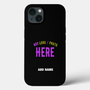 STIJLVOL MODERN  ZWART GEVERIFIEERD BRANDED iPhone 13 HOESJE