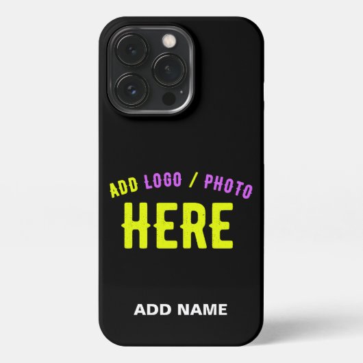 STIJLVOL MODERN ZWART GEVERIFIEERD BRANDED iPhone HOESJE (Achterkant)