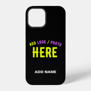 STIJLVOL MODERN ZWART GEVERIFIEERD BRANDED iPhone 12 HOESJE