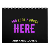 STIJLVOL MODERN  ZWART GEVERIFIEERD BRANDED KALENDER (Hoes)