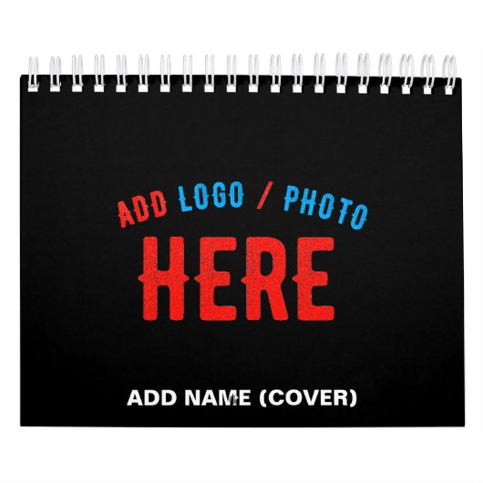 STIJLVOL MODERN  ZWART GEVERIFIEERD BRANDED KALENDER (Hoes)
