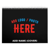 STIJLVOL MODERN  ZWART GEVERIFIEERD BRANDED KALENDER (Hoes)