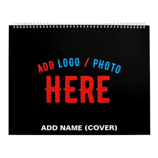 STIJLVOL MODERN ZWART GEVERIFIEERD BRANDED KALENDER (Hoes)