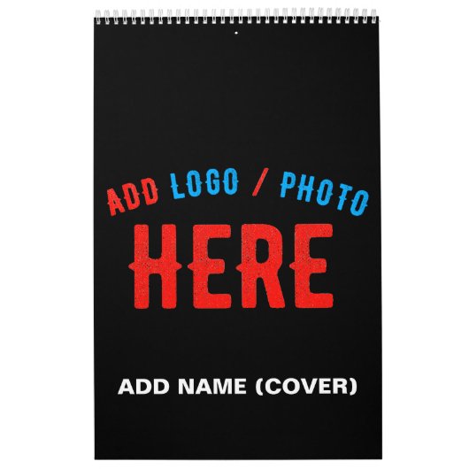 STIJLVOL MODERN ZWART GEVERIFIEERD BRANDED KALENDER (Hoes)