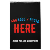 STIJLVOL MODERN  ZWART GEVERIFIEERD BRANDED KALENDER (Hoes)