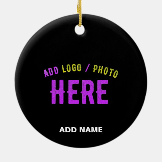 STIJLVOL MODERN ZWART GEVERIFIEERD BRANDED KERAMISCH ORNAMENT (Achterkant)