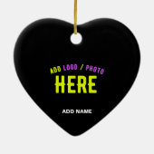 STIJLVOL MODERN  ZWART GEVERIFIEERD BRANDED KERAMISCH ORNAMENT (Achterkant)