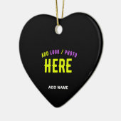 STIJLVOL MODERN  ZWART GEVERIFIEERD BRANDED KERAMISCH ORNAMENT (Links)