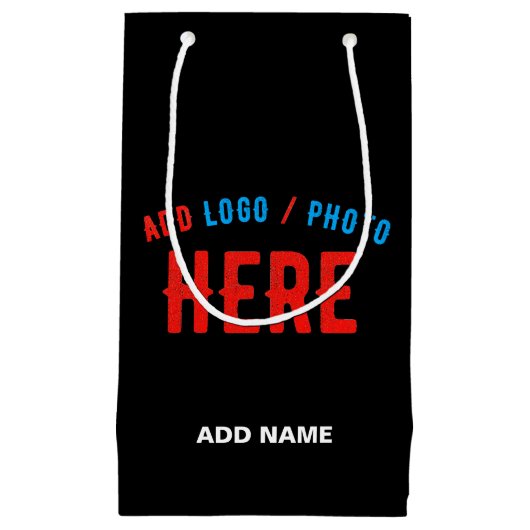 STIJLVOL MODERN  ZWART GEVERIFIEERD BRANDED KLEIN CADEAUZAKJE (Voorkant)