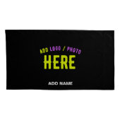 STIJLVOL MODERN ZWART GEVERIFIEERD BRANDED KUSSENSLOOP (Achterkant-Rechts)