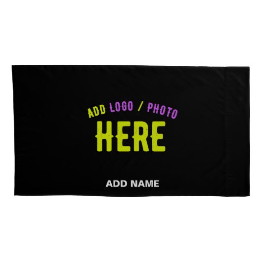 STIJLVOL MODERN ZWART GEVERIFIEERD BRANDED KUSSENSLOOP (Achterkant-Rechts)