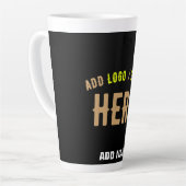 STIJLVOL MODERN  ZWART GEVERIFIEERD BRANDED LATTE MOK (Linkerhoek)