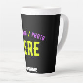 STIJLVOL MODERN ZWART GEVERIFIEERD BRANDED LATTE MOK (Rechterhoek)