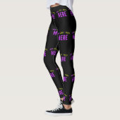 STIJLVOL MODERN ZWART GEVERIFIEERD BRANDED LEGGINGS (Links)
