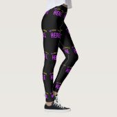 STIJLVOL MODERN ZWART GEVERIFIEERD BRANDED LEGGINGS (Rechts)
