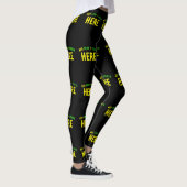 STIJLVOL MODERN  ZWART GEVERIFIEERD BRANDED LEGGINGS (Rechts)
