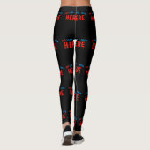 STIJLVOL MODERN  ZWART GEVERIFIEERD BRANDED LEGGINGS (Achterkant)
