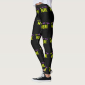 STIJLVOL MODERN  ZWART GEVERIFIEERD BRANDED LEGGINGS (Links)