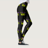 STIJLVOL MODERN  ZWART GEVERIFIEERD BRANDED LEGGINGS (Rechts)