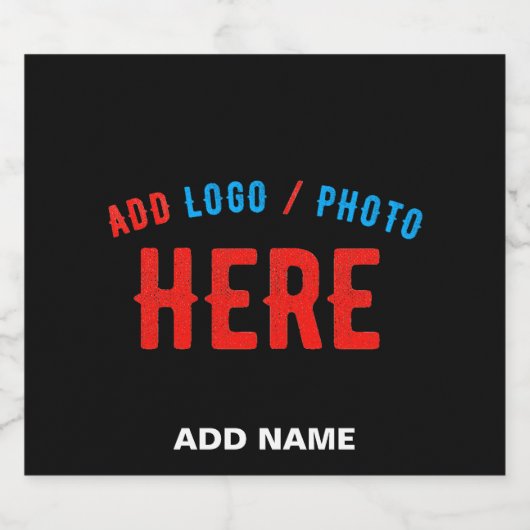 STIJLVOL MODERN  ZWART GEVERIFIEERD BRANDED LIKEURFLES ETIKET (Enkel label)