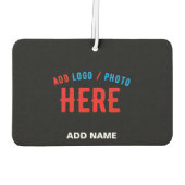 STIJLVOL MODERN ZWART GEVERIFIEERD BRANDED LUCHTVERFRISSER (Achterkant)