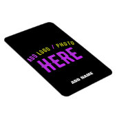 STIJLVOL MODERN  ZWART GEVERIFIEERD BRANDED MAGNEET (Rechterzijde)