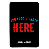 STIJLVOL MODERN  ZWART GEVERIFIEERD BRANDED MAGNEET (Verticaal)