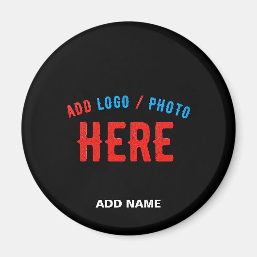 STIJLVOL MODERN ZWART GEVERIFIEERD BRANDED MAGNEET (Voorkant)