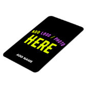 STIJLVOL MODERN  ZWART GEVERIFIEERD BRANDED MAGNEET (Linkerzijde)