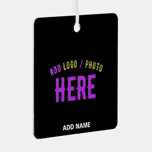 STIJLVOL MODERN  ZWART GEVERIFIEERD BRANDED METALEN ORNAMENT (Voorkant Rechts)