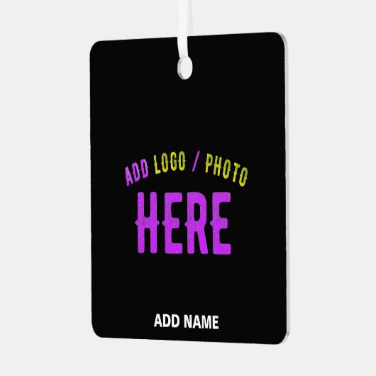 STIJLVOL MODERN  ZWART GEVERIFIEERD BRANDED METALEN ORNAMENT (Voorkant links)