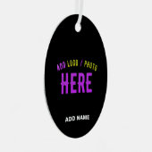 STIJLVOL MODERN  ZWART GEVERIFIEERD BRANDED METALEN ORNAMENT (Voorkant Rechts)