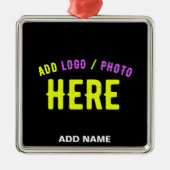 STIJLVOL MODERN  ZWART GEVERIFIEERD BRANDED METALEN ORNAMENT (Voorkant)