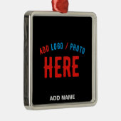 STIJLVOL MODERN  ZWART GEVERIFIEERD BRANDED METALEN ORNAMENT (Rechts)