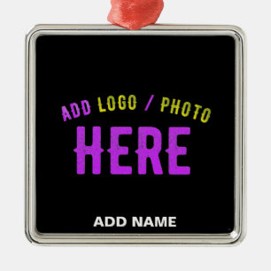 STIJLVOL MODERN  ZWART GEVERIFIEERD BRANDED METALEN ORNAMENT