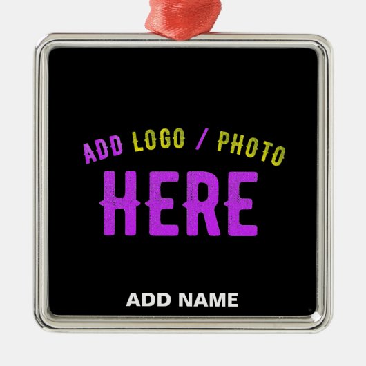 STIJLVOL MODERN  ZWART GEVERIFIEERD BRANDED METALEN ORNAMENT (Voorkant)