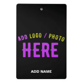 STIJLVOL MODERN  ZWART GEVERIFIEERD BRANDED MINI KLEMBORD (Achterkant)