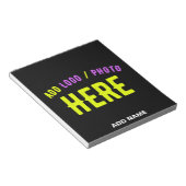 STIJLVOL MODERN  ZWART GEVERIFIEERD BRANDED NOTITIEBLOK (Schuin)