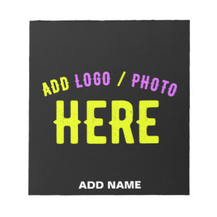 STIJLVOL MODERN  ZWART GEVERIFIEERD BRANDED NOTITIEBLOK