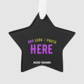 STIJLVOL MODERN ZWART GEVERIFIEERD BRANDED ORNAMENT (achterkant)