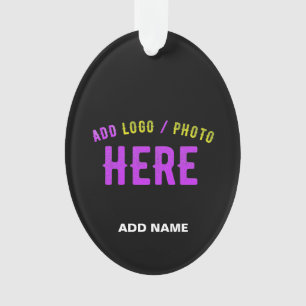 STIJLVOL MODERN  ZWART GEVERIFIEERD BRANDED ORNAMENT