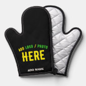 STIJLVOL MODERN  ZWART GEVERIFIEERD BRANDED OVENWANT (Voorkant / Achterkant)