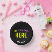 STIJLVOL MODERN ZWART GEVERIFIEERD BRANDED PAPIEREN KOMMEN (Feest)