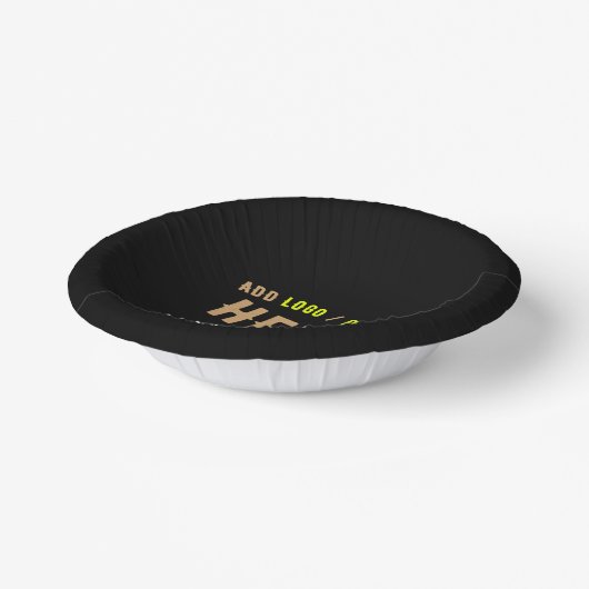 STIJLVOL MODERN  ZWART GEVERIFIEERD BRANDED PAPIEREN KOMMEN (Gebogen)