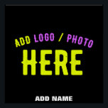 STIJLVOL MODERN  ZWART GEVERIFIEERD BRANDED PERFECT POSTER<br><div class="desc">DIT IS EEN ONTWERP DAT VOOR IEDEREEN PLAATST.U KUNT LOGO,  FOTO,  TEKST VERANDEREN,  RESIZE OF TOEVOEGEN EN DE MANIER COLOREN U VAN.THANK U.</div>